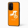 כיסוי בעיצוב אישי עם השם שלך לדגם - Realme 16 Pro+ 5G בעיצוב רוכב אופניים