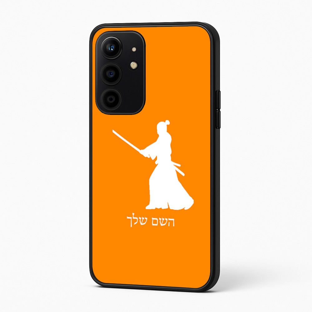 כיסוי בעיצוב אישי עם השם שלך לדגם - Realme 16 Pro+ 5G בעיצוב סמוראי