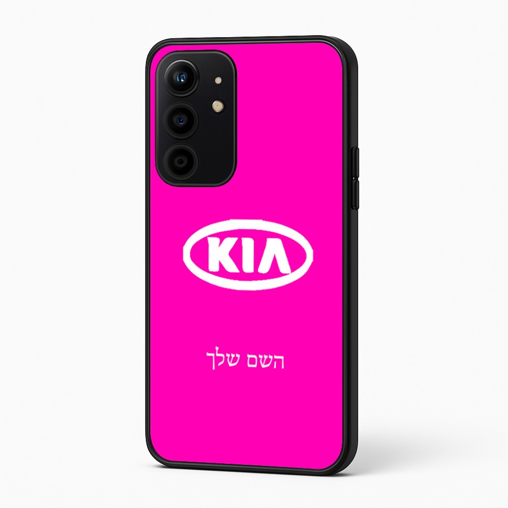 כיסוי בעיצוב אישי עם השם שלך לדגם - Realme 16 Pro+ 5G בעיצוב קיה