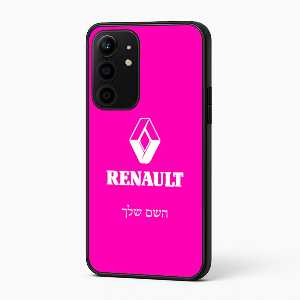 כיסוי בעיצוב אישי עם השם שלך לדגם - Realme 16 Pro+ 5G בעיצוב רנו