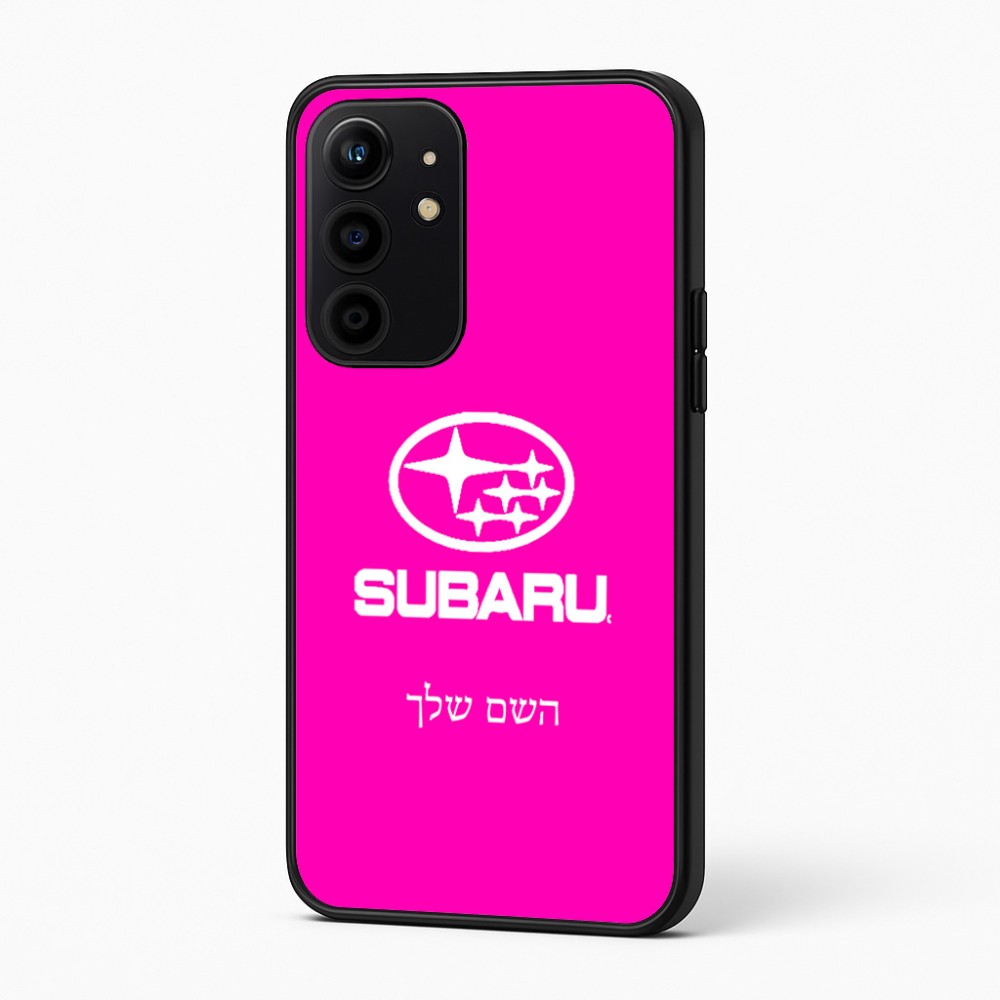 כיסוי בעיצוב אישי עם השם שלך לדגם - Realme 16 Pro+ 5G בעיצוב סובארו