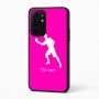 כיסוי בעיצוב אישי עם השם שלך לדגם - Realme 16 Pro+ 5G בעיצוב שחקן פינג פונג