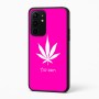 כיסוי בעיצוב אישי עם השם שלך לדגם - Realme 16 Pro+ 5G בעיצוב עלה מריחואנה - גראס