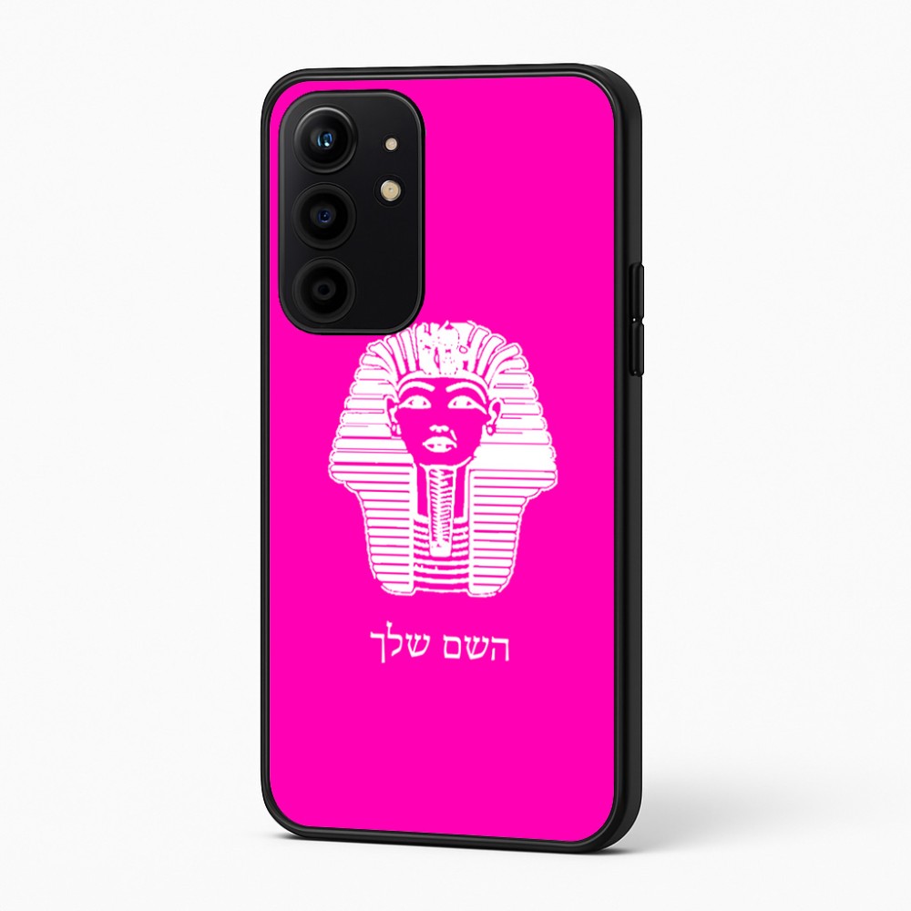 כיסוי בעיצוב אישי עם השם שלך לדגם - Realme 16 Pro+ 5G בעיצוב פרעה - תות ענח' אמון מצרי