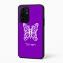 כיסוי בעיצוב אישי עם השם שלך לדגם - Realme 16 Pro+ 5G בעיצוב פרפר