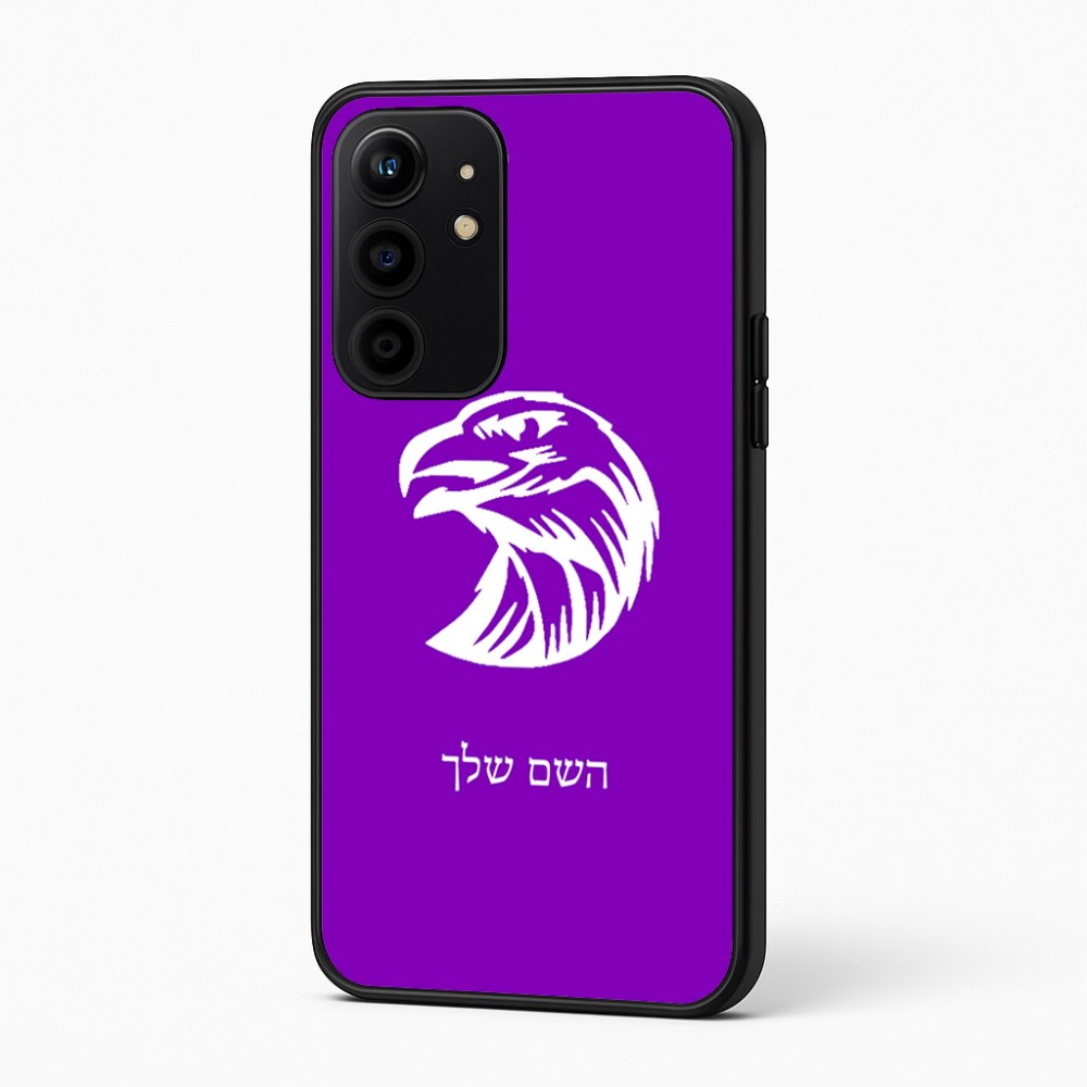 כיסוי בעיצוב אישי עם השם שלך לדגם - Realme 16 Pro+ 5G בעיצוב ראש נשר