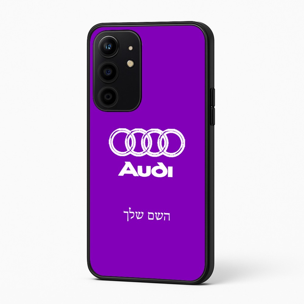 כיסוי בעיצוב אישי עם השם שלך לדגם - Realme 16 Pro+ 5G בעיצוב אאודי
