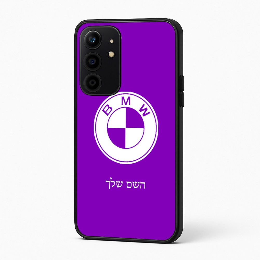 כיסוי בעיצוב אישי עם השם שלך לדגם - Realme 16 Pro+ 5G בעיצוב ב.מ.וו
