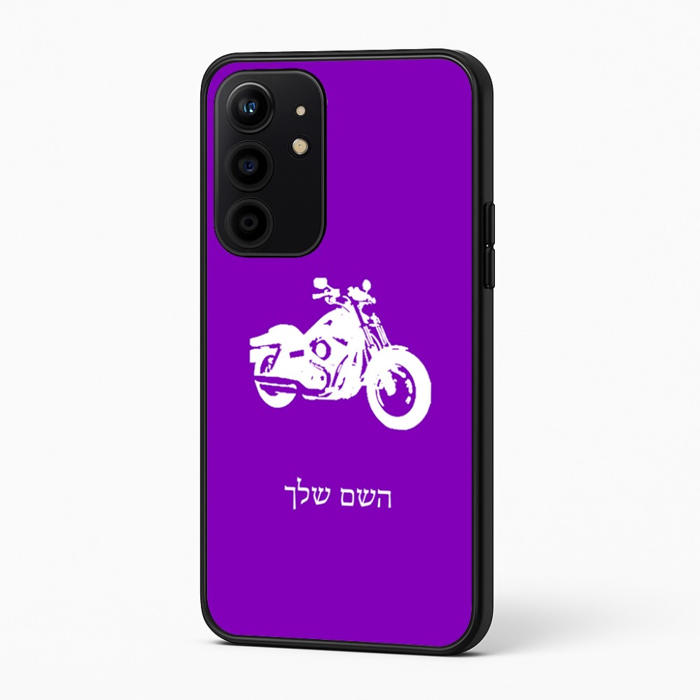 כיסוי בעיצוב אישי עם השם שלך לדגם - Realme 16 Pro+ 5G בעיצוב הארלי-דיווידסון