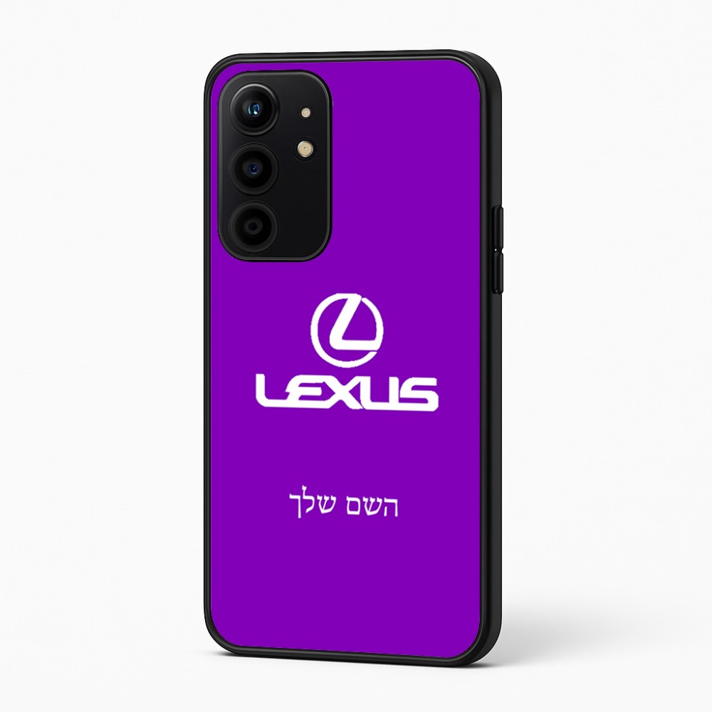 כיסוי בעיצוב אישי עם השם שלך לדגם - Realme 16 Pro+ 5G בעיצוב לקסוס