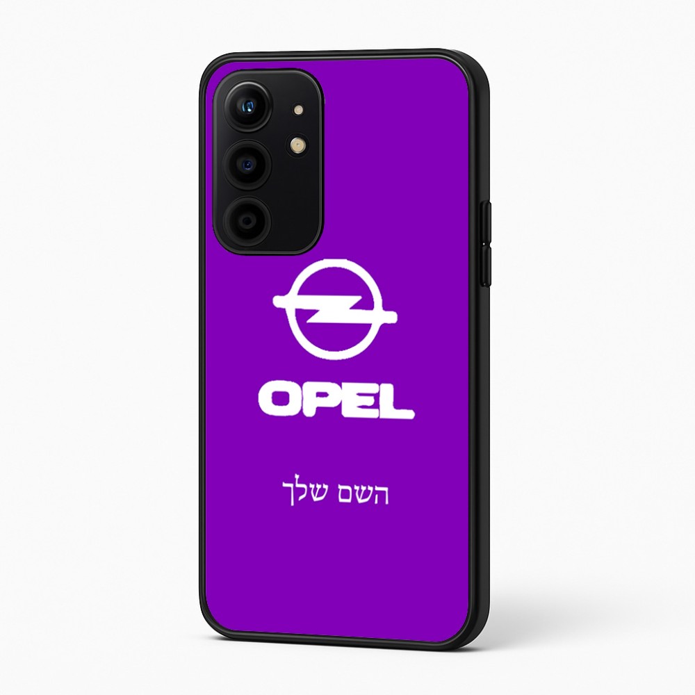 כיסוי בעיצוב אישי עם השם שלך לדגם - Realme 16 Pro+ 5G בעיצוב אופל