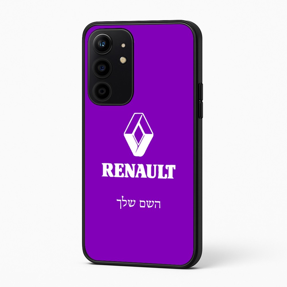 כיסוי בעיצוב אישי עם השם שלך לדגם - Realme 16 Pro+ 5G בעיצוב רנו