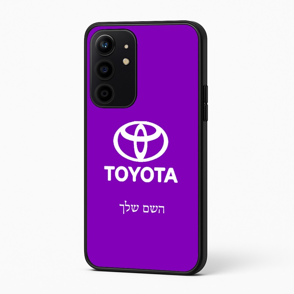 כיסוי בעיצוב אישי עם השם שלך לדגם - Realme 16 Pro+ 5G בעיצוב טויוטה