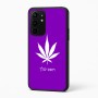 כיסוי בעיצוב אישי עם השם שלך לדגם - Realme 16 Pro+ 5G בעיצוב עלה מריחואנה - גראס