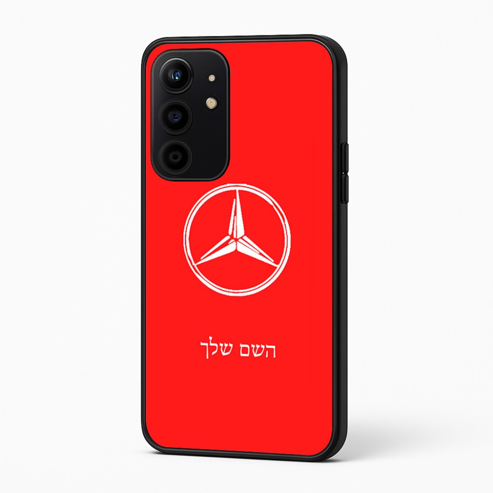 כיסוי בעיצוב אישי עם השם שלך לדגם - Realme 16 Pro+ 5G בעיצוב מרצדס-בנץ