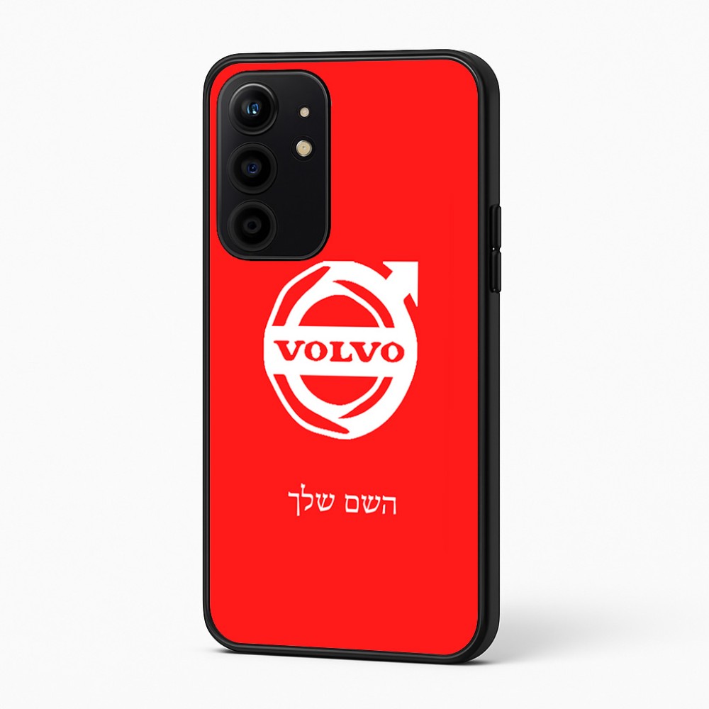 כיסוי בעיצוב אישי עם השם שלך לדגם - Realme 16 Pro+ 5G בעיצוב וולוו