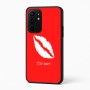 כיסוי בעיצוב אישי עם השם שלך לדגם - Realme 16 Pro+ 5G בעיצוב שפתיים - נשיקה