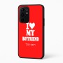 כיסוי בעיצוב אישי עם השם שלך לדגם - Realme 16 Pro+ 5G בעיצוב אוהבת את החבר שלי