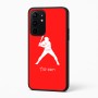 כיסוי בעיצוב אישי עם השם שלך לדגם - Realme 16 Pro+ 5G בעיצוב שחקן בייסבול