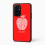 כיסוי בעיצוב אישי עם השם שלך לדגם - Realme 16 Pro+ 5G בעיצוב הדפס תפוח