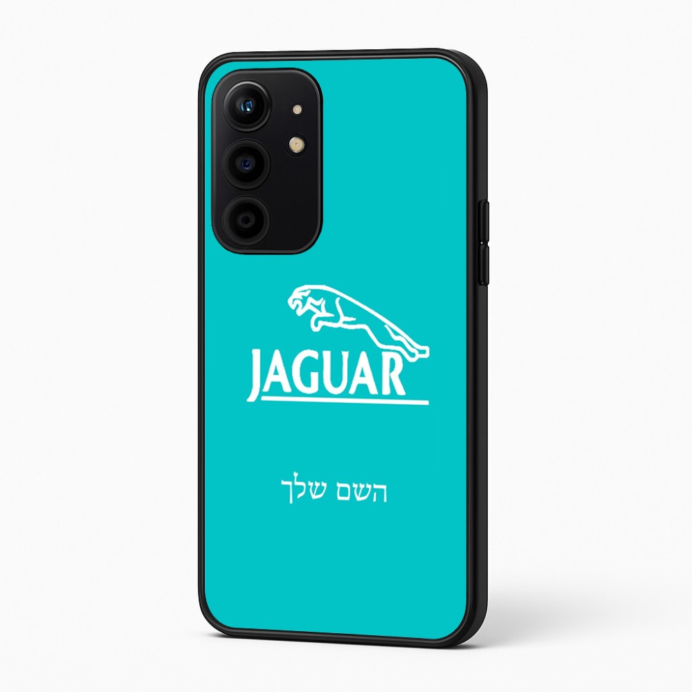 כיסוי בעיצוב אישי עם השם שלך לדגם - Realme 16 Pro+ 5G בעיצוב יגואר