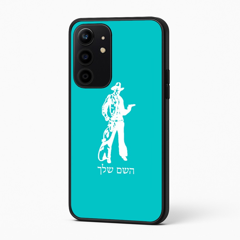כיסוי בעיצוב אישי עם השם שלך לדגם - Realme 16 Pro+ 5G בעיצוב קאובוי המערב הפרוע