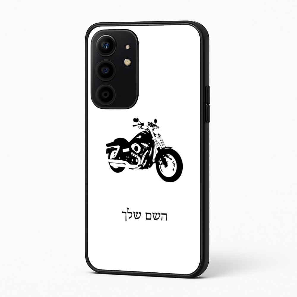 כיסוי בעיצוב אישי עם השם שלך לדגם - Realme 16 Pro+ 5G בעיצוב הארלי-דיווידסון