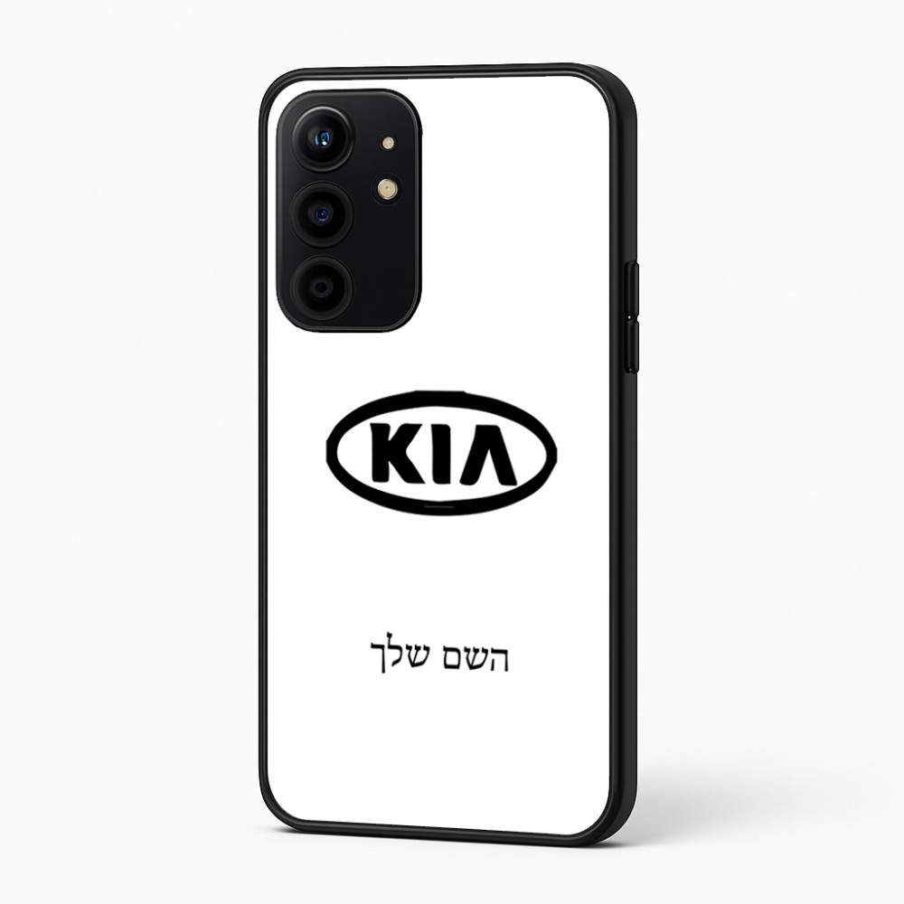 כיסוי בעיצוב אישי עם השם שלך לדגם - Realme 16 Pro+ 5G בעיצוב קיה