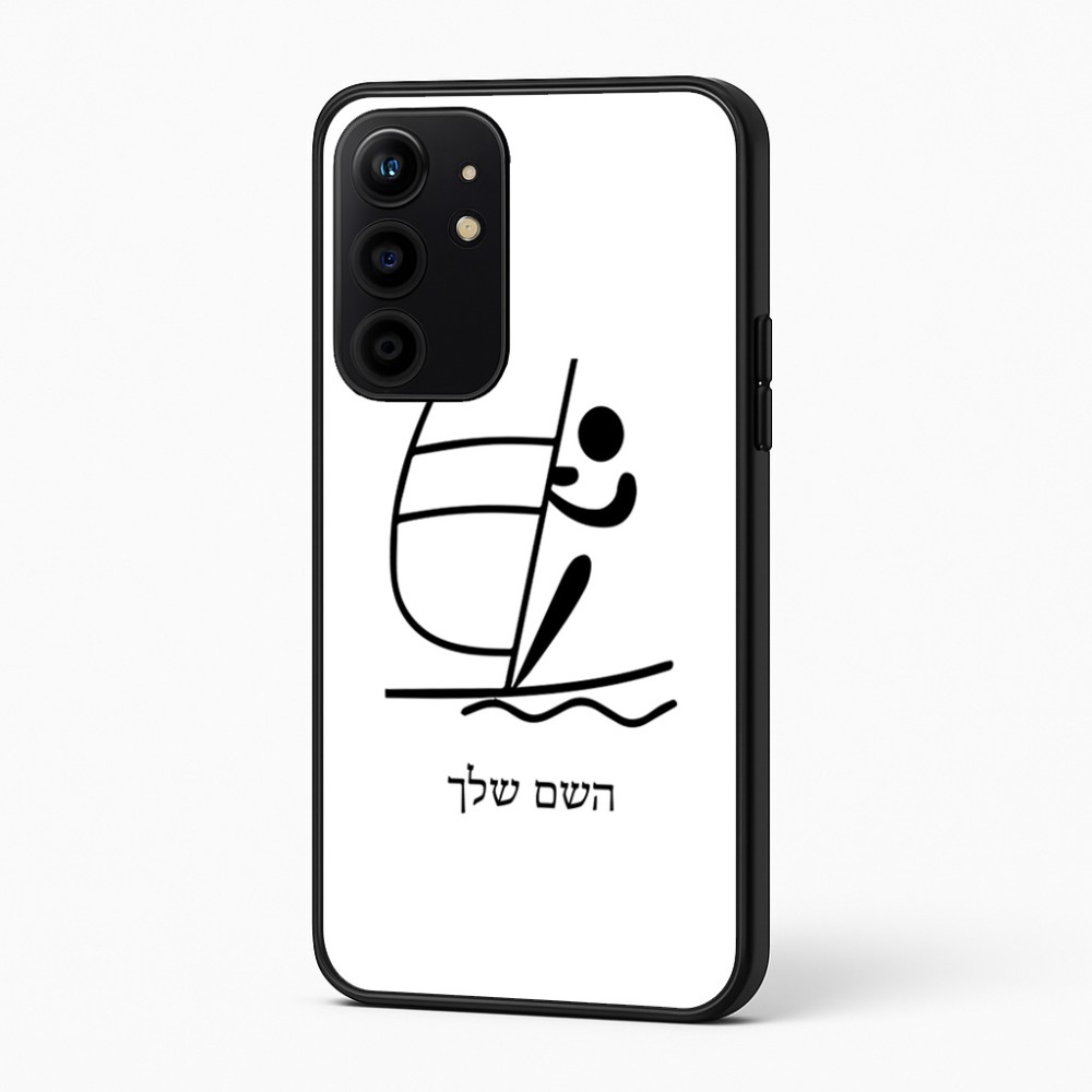 כיסוי בעיצוב אישי עם השם שלך לדגם - Realme 16 Pro+ 5G בעיצוב שייט אולימפי