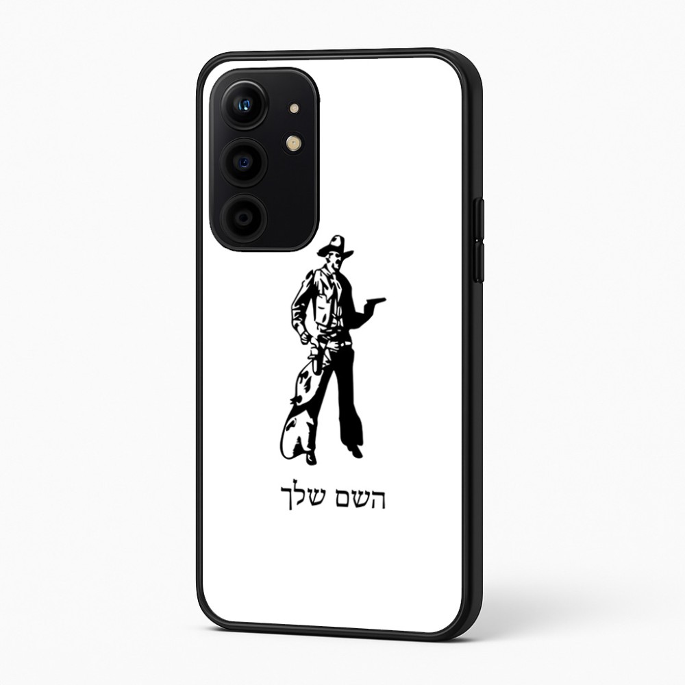 כיסוי בעיצוב אישי עם השם שלך לדגם - Realme 16 Pro+ 5G בעיצוב קאובוי המערב הפרוע