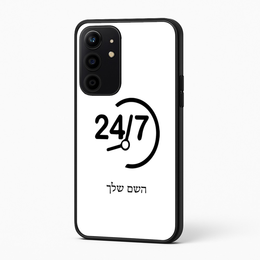 כיסוי בעיצוב אישי עם השם שלך לדגם - Realme 16 Pro+ 5G בעיצוב 24 ביולי
