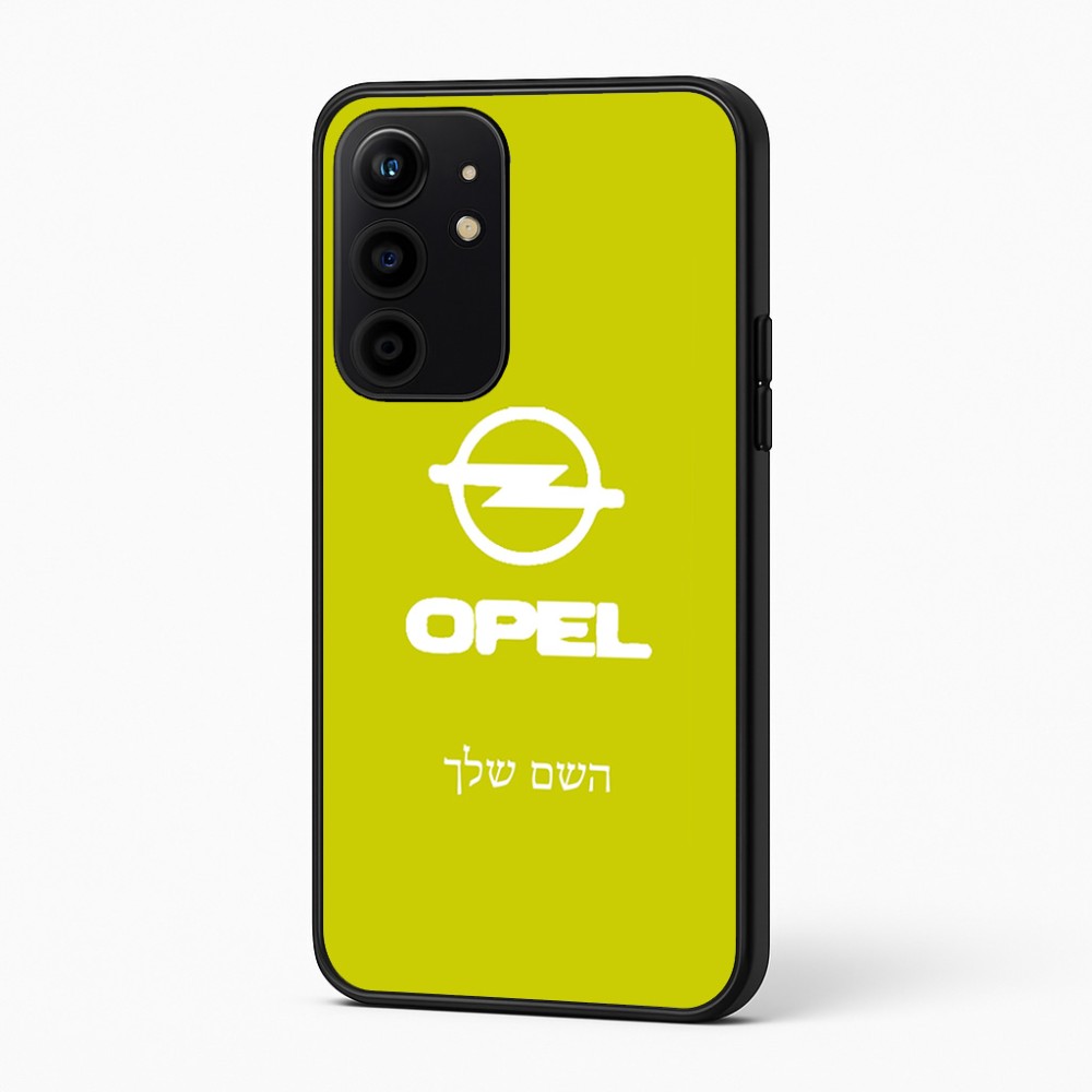 כיסוי בעיצוב אישי עם השם שלך לדגם - Realme 16 Pro+ 5G בעיצוב אופל