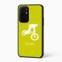 כיסוי בעיצוב אישי עם השם שלך לדגם - Realme 16 Pro+ 5G בעיצוב רוכב אופניים