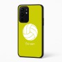 כיסוי בעיצוב אישי עם השם שלך לדגם - Realme 16 Pro+ 5G בעיצוב כדור כדורעף