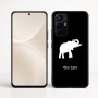 כיסוי בעיצוב אישי עם השם שלך לדגם - Realme 16 Pro+ 5G בעיצוב פיל