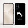 כיסוי בעיצוב אישי עם השם שלך לדגם - Realme 16 Pro+ 5G בעיצוב כריש ראש פטיש