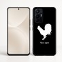 כיסוי בעיצוב אישי עם השם שלך לדגם - Realme 16 Pro+ 5G בעיצוב תרנגול