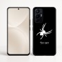 כיסוי בעיצוב אישי עם השם שלך לדגם - Realme 16 Pro+ 5G בעיצוב עכביש