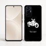 כיסוי בעיצוב אישי עם השם שלך לדגם - Realme 16 Pro+ 5G בעיצוב הארלי-דיווידסון