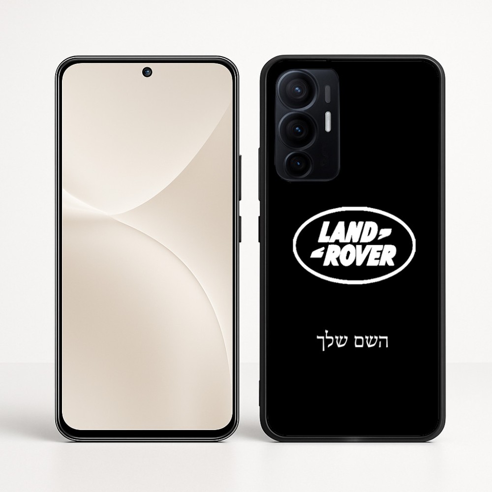 כיסוי בעיצוב אישי עם השם שלך לדגם - Realme 16 Pro+ 5G בעיצוב לנד רובר