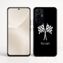 כיסוי בעיצוב אישי עם השם שלך לדגם - Realme 16 Pro+ 5G בעיצוב דגל המירוץ