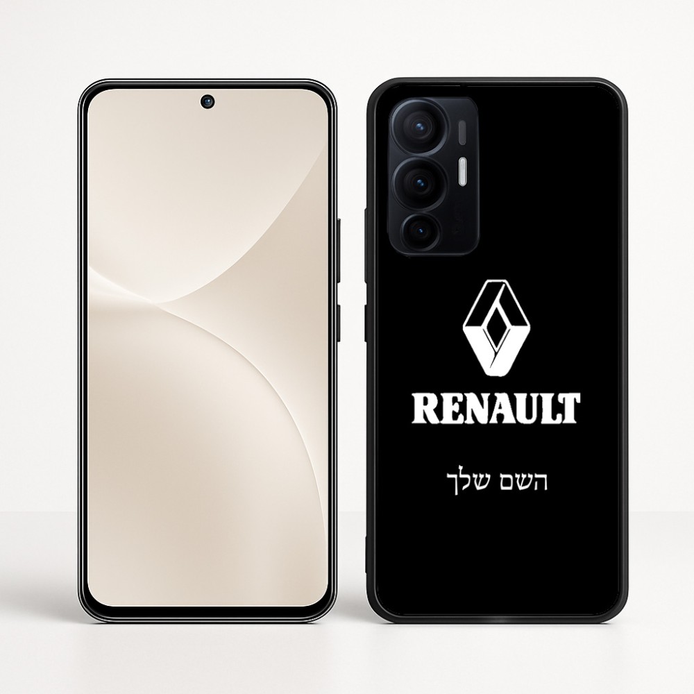 כיסוי בעיצוב אישי עם השם שלך לדגם - Realme 16 Pro+ 5G בעיצוב רנו