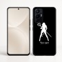 כיסוי בעיצוב אישי עם השם שלך לדגם - Realme 16 Pro+ 5G בעיצוב אישה שטן