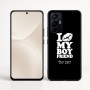 כיסוי בעיצוב אישי עם השם שלך לדגם - Realme 16 Pro+ 5G בעיצוב נשקי את חבר שלי