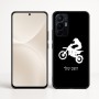 כיסוי בעיצוב אישי עם השם שלך לדגם - Realme 16 Pro+ 5G בעיצוב מוטוקרוס