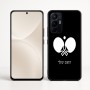 כיסוי בעיצוב אישי עם השם שלך לדגם - Realme 16 Pro+ 5G בעיצוב פינג פונג