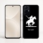 כיסוי בעיצוב אישי עם השם שלך לדגם - Realme 16 Pro+ 5G בעיצוב שחקן פולו - סוס