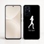 כיסוי בעיצוב אישי עם השם שלך לדגם - Realme 16 Pro+ 5G בעיצוב רץ רץ אישה