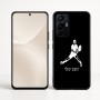 כיסוי בעיצוב אישי עם השם שלך לדגם - Realme 16 Pro+ 5G בעיצוב שחקן טניס