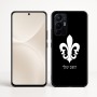 כיסוי בעיצוב אישי עם השם שלך לדגם - Realme 16 Pro+ 5G בעיצוב פרחי פרחים - צרפת
